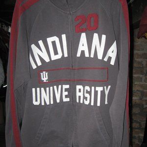 Indiana University IU Zip Sweatshirt XL